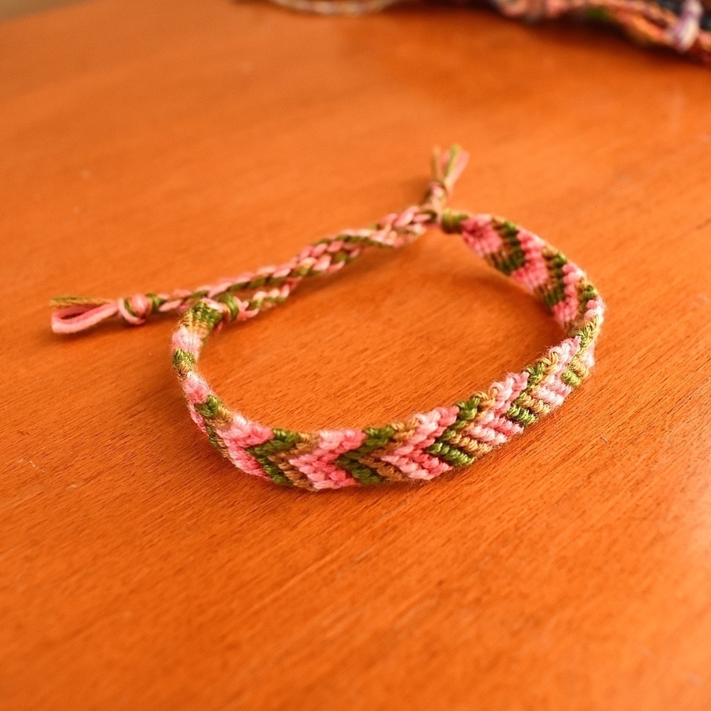 Rose Garden Woven Bracelet
